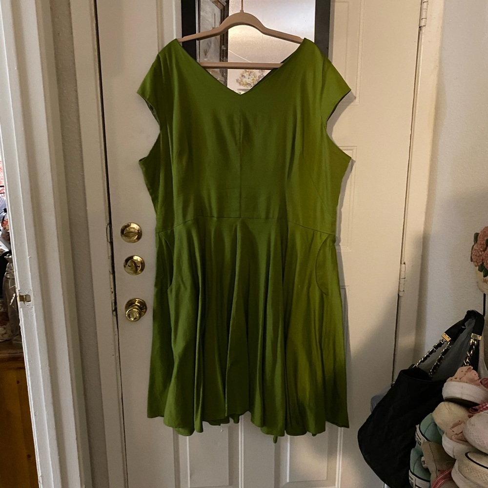 Pinup Couture Green Dress